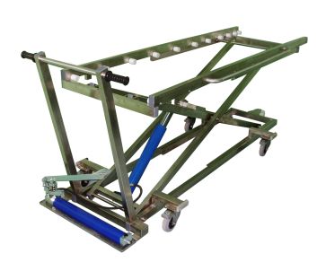 Hydrauliczny wózek transportowo podnośnikowy